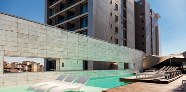 Outdoor Pool at Marriott Crystal Towers, Cape Town, South Africa