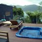 Jacuzzi at Bay of Many Coves Resort, New Zealand 