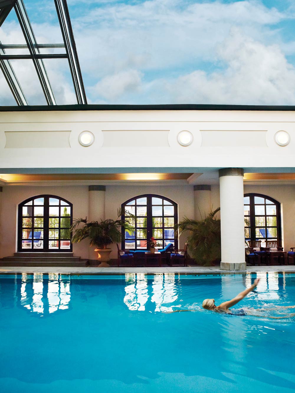 Rooftop Pool at the Belmond Charleston Place
