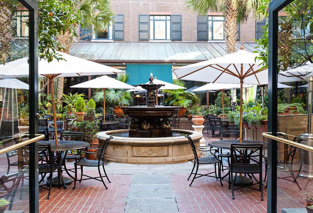 Courtyard of Belmond Charleston Place