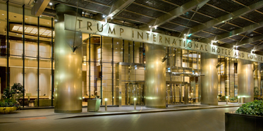 Entrance to Trump International Hotel Chicago