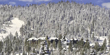 The Ritz-Carlton Lake Tahoe Exterior in Winter