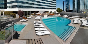 Vdara Hotel and Spa Pool Area