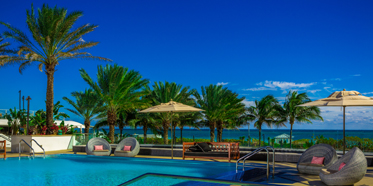 Upper Level Pool at The Eden Roc Miami Beach Hotel.