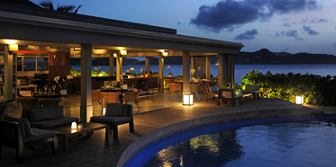 Taino by Piter dining venue at Hotel Le Christopher, Saint-Barthelemy