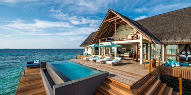 Sunrise Two Bedroom Ocean Suite atFour Seasons Resort Maldives at Landaa Giraavaru