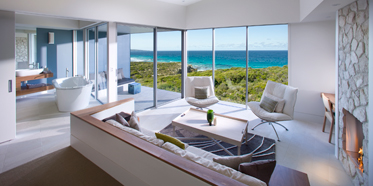Suite Living Area at Southern Ocean Lodge Kangaroo Island, Australia