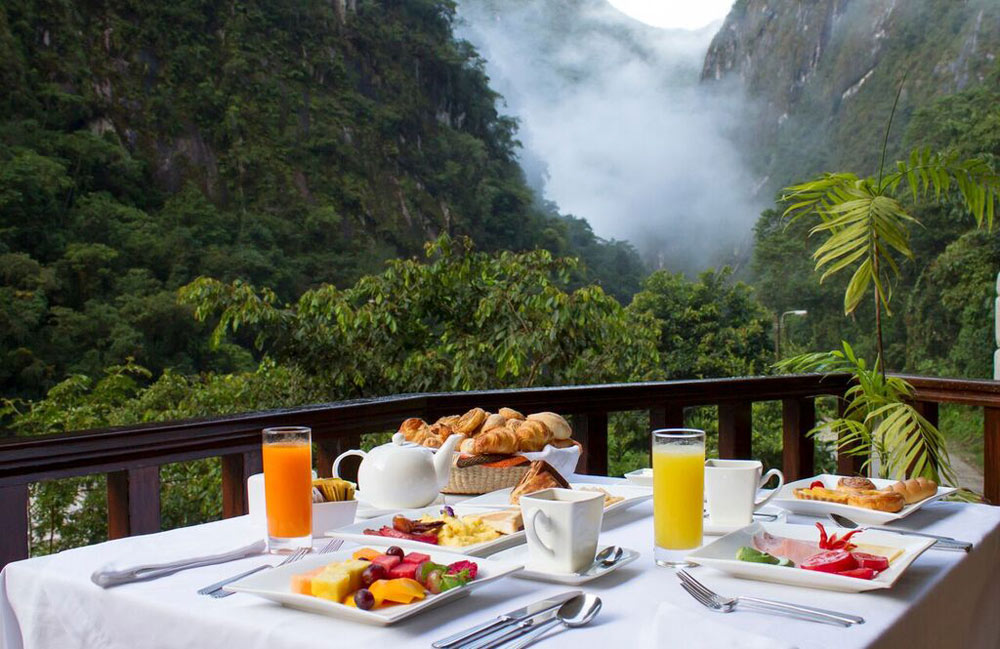 Dining at Sumaq Machu Picchu