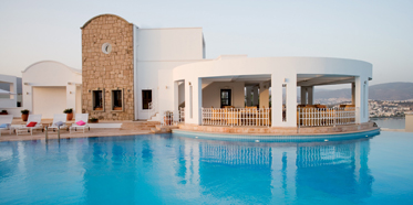 Pool at Doria Hotel Bodrum, Turkey