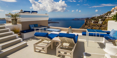 Grotto Suite Terrace at Iconic Santorini, Greece