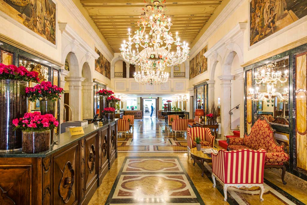 Lobby of the Boscolo Venice