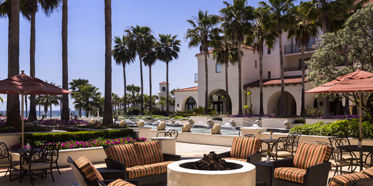 Outdoor Terrace at Hyatt Regency Huntington Beach, CA
