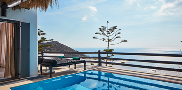 Outdoor Pool at Myconian Utopia Resort, Mykonos, Cyclades, Greece