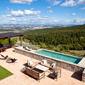 Outdoor Pool with Views at Rosewood Castiglion del Bosco, Montalcino, Italy