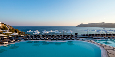 Outdoor Pool at Myconian Imperial Resort and Thalasso Spa, Mykonos, Greece