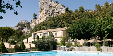 Outdoor Pool at Oustau De Baumaniere, Les Baux de Provence, France