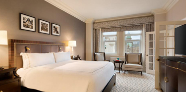 Guest Room at Fairmont Chateau Laurier, Ottawa, ON, Canada