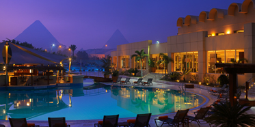 Outdoor Pool at Le Meridien Pyramids, Cairo, Egypt