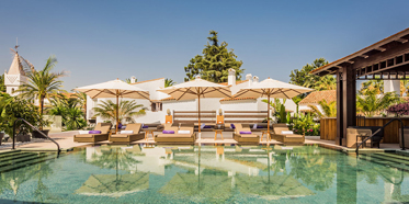 Outdoor Pool at Nobu Hotel Marbella, Spain