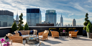 Jewel Suite Terrace at The Towers at Lotte New York Palace, United States