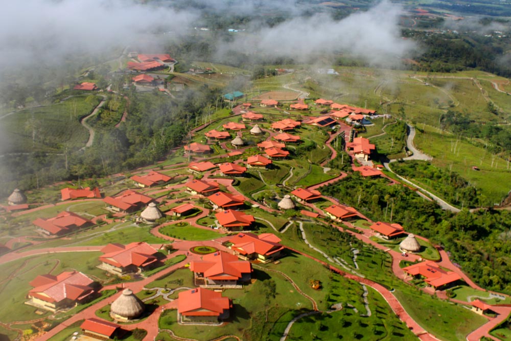 Aerial view of Hacienda AltaGracia