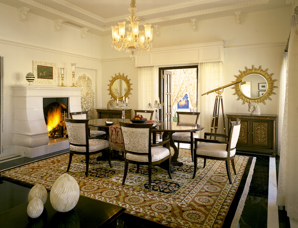 Inside the Kohinoor Suite at The Oberoi Udaivilas
