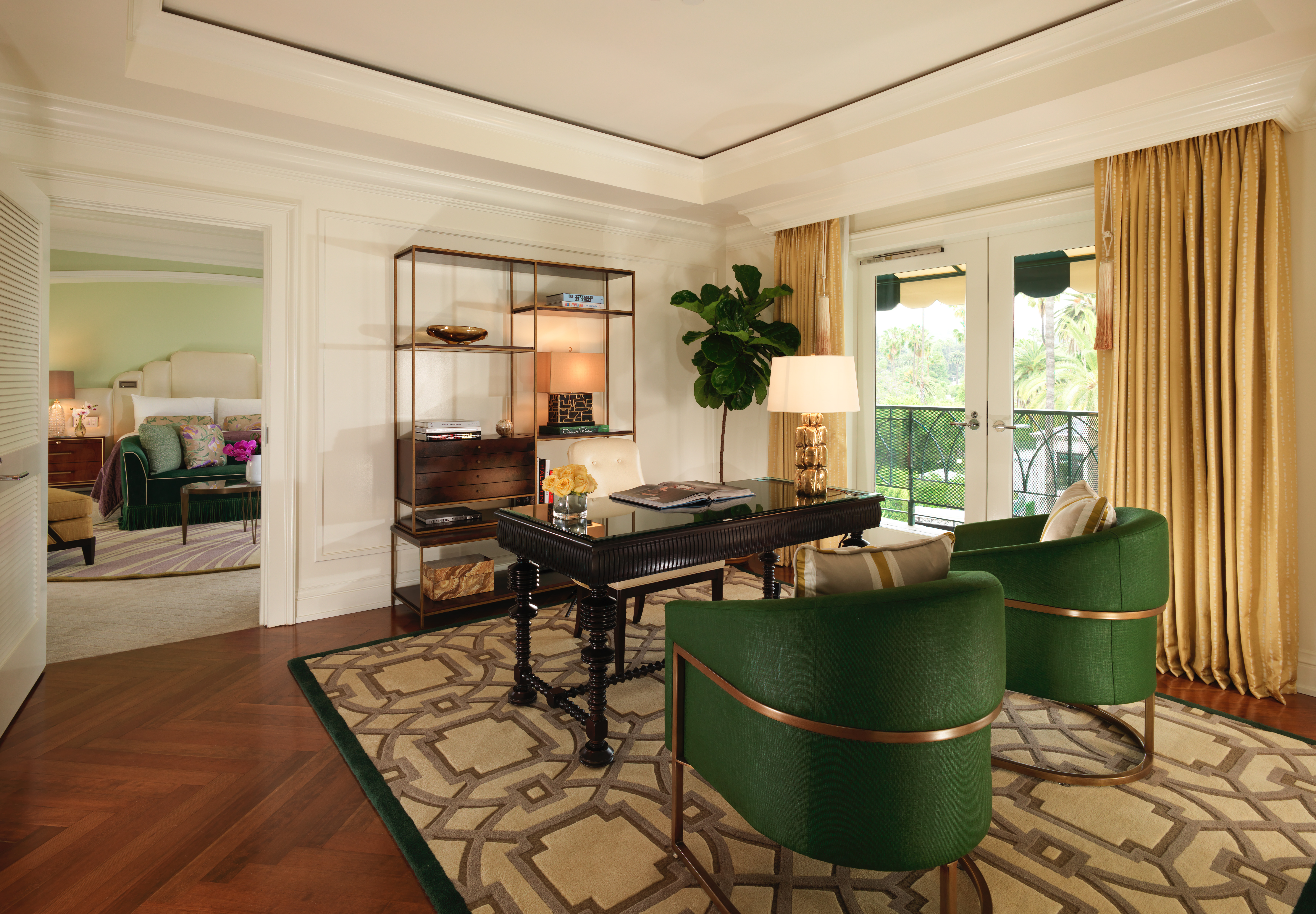 Presidential Suite Office at the Beverly Hills Hotel