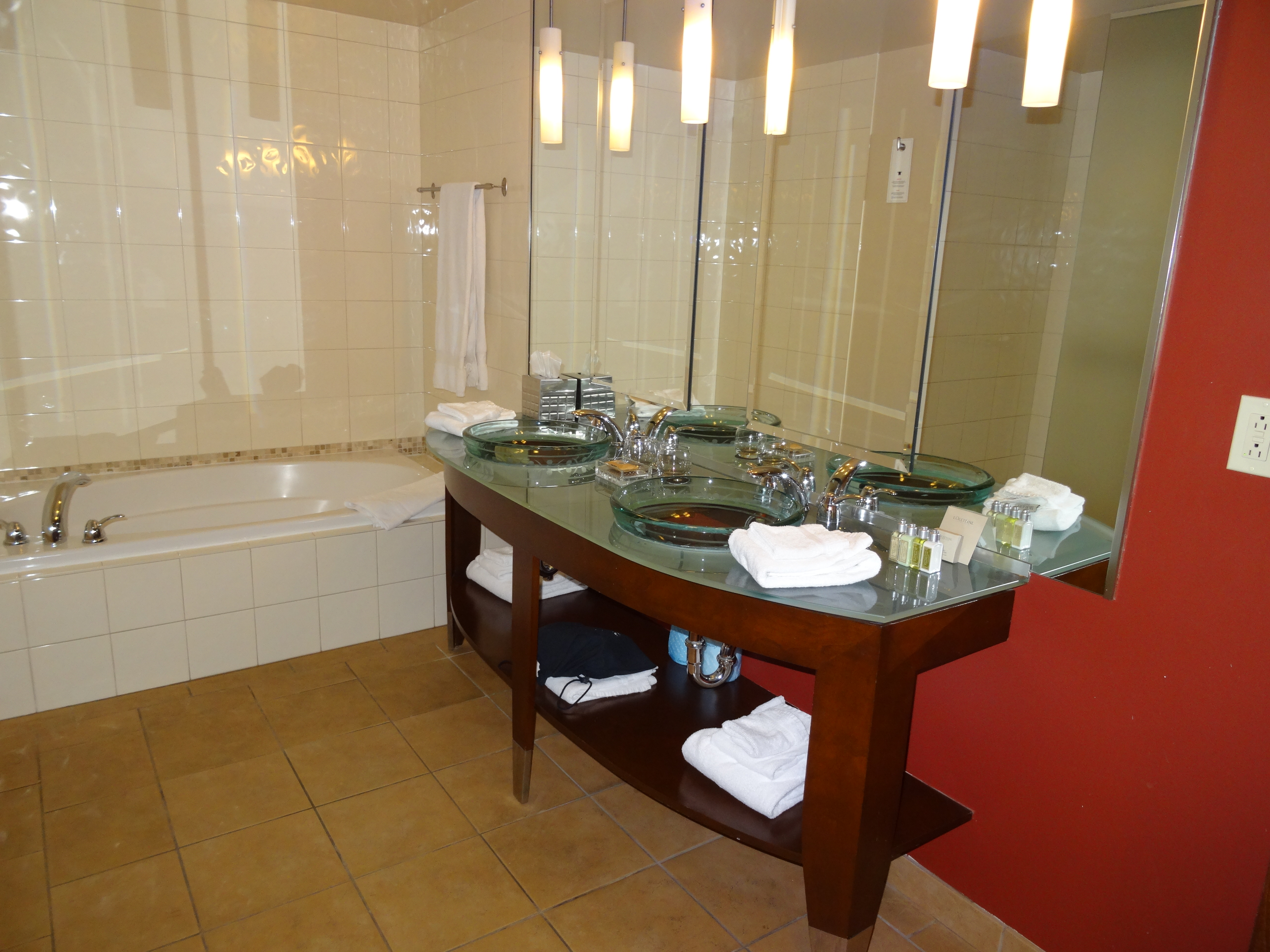 Suite Bathroom at Le Saint-Sulpice