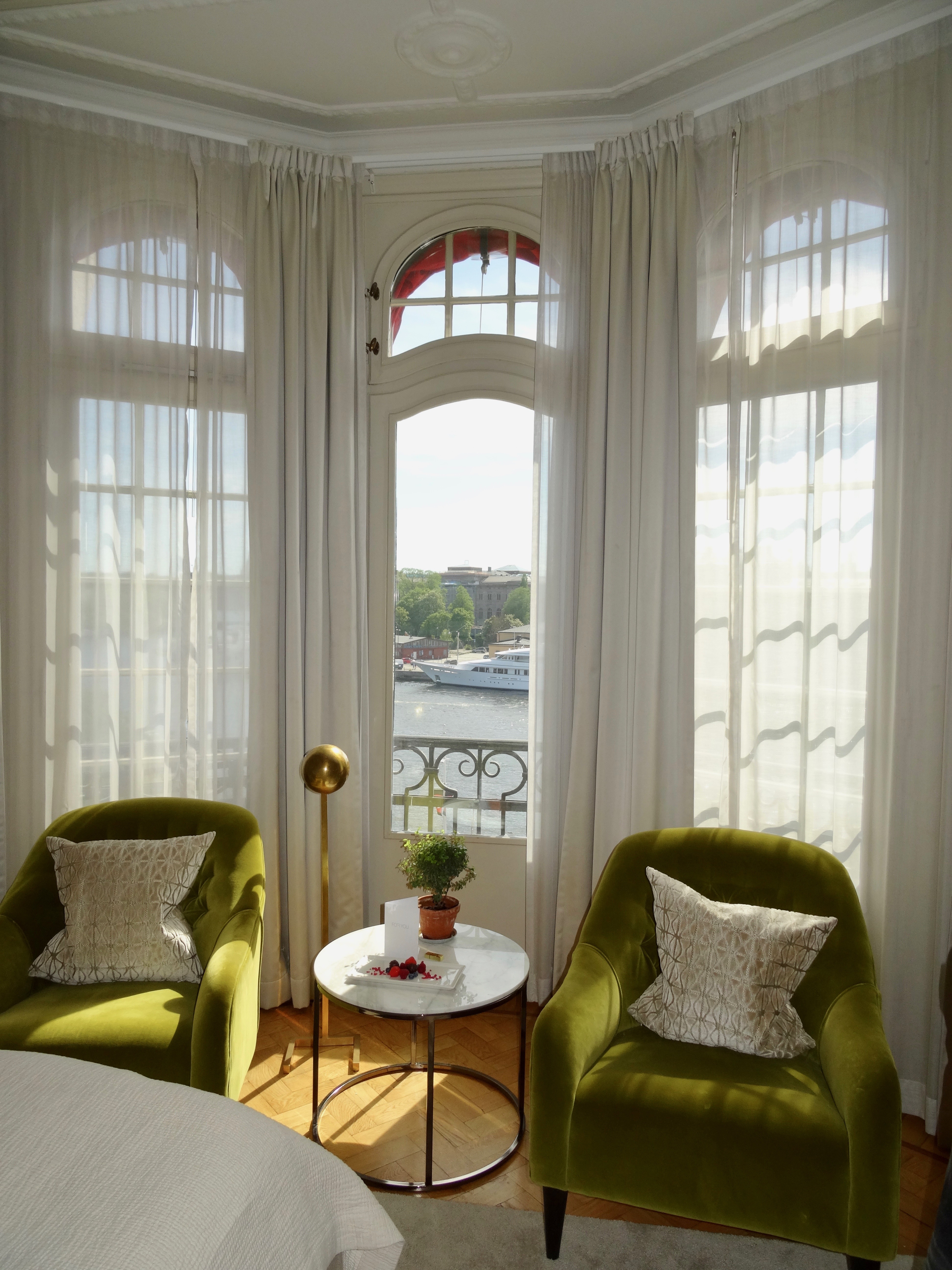 Sea View Room at the Hotel Diplomat Stockholm