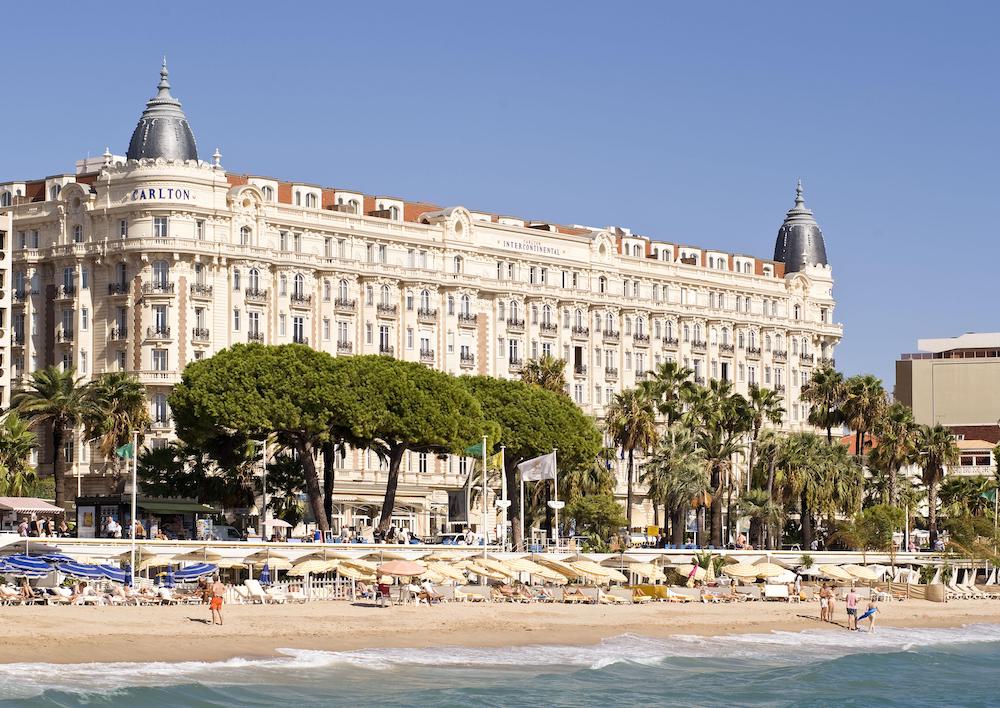 Exterior of the InterContinental Carlton Cannes