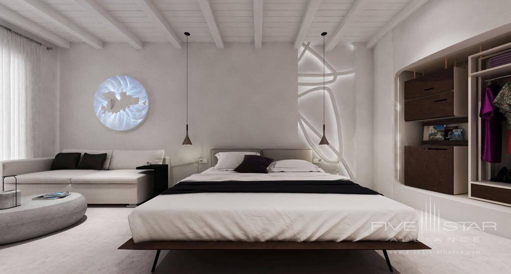 Guest suite at Absolut Mykonos 