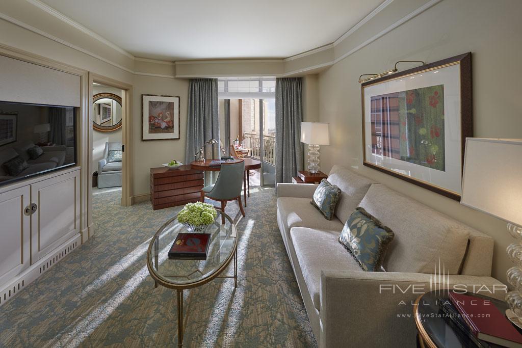 Executive Water View Suite Living Room at Mandarin Oriental Washington, DC, United States