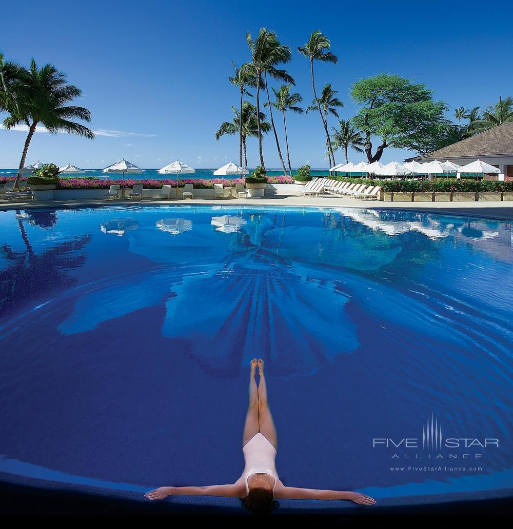 Pool at Halekulani, Honolulu, HI