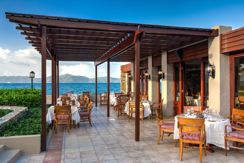 Dining at Peter Island Resort &amp; Spa, Peter Island, British Virgin Islands
