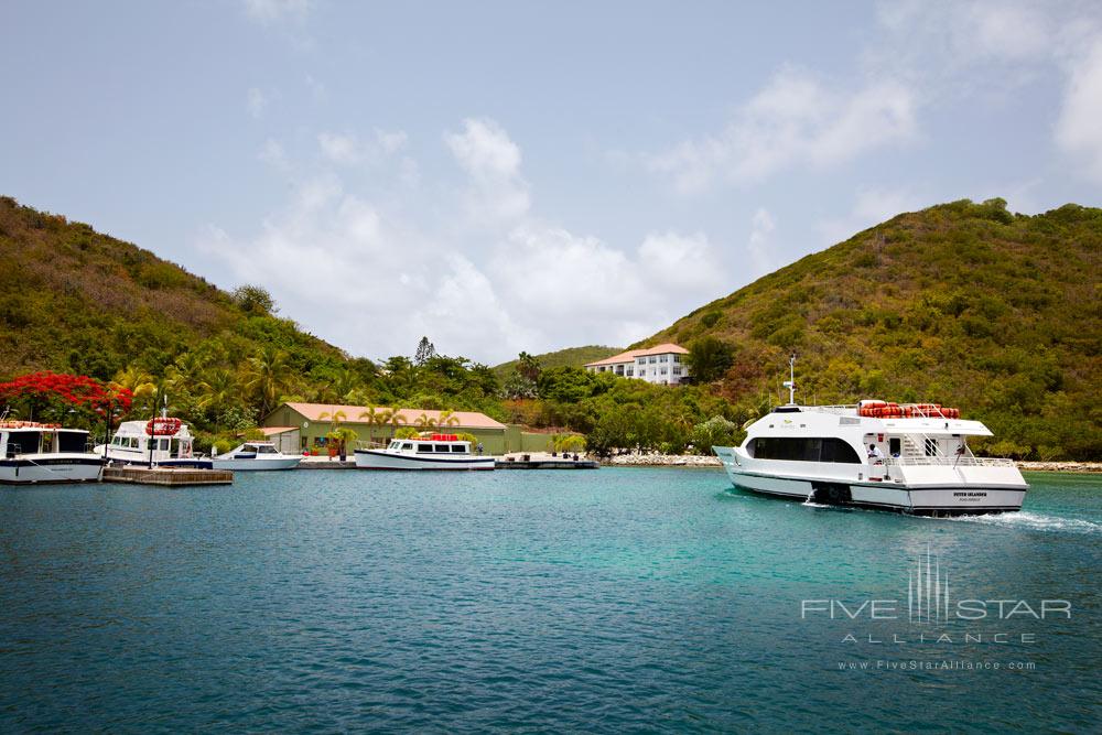 Marina Arrival at Peter Island Resort &amp; Spa, Peter Island, British Virgin Islands