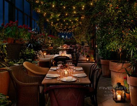 Private Roof Club and Garden at Gramercy Park Hotel