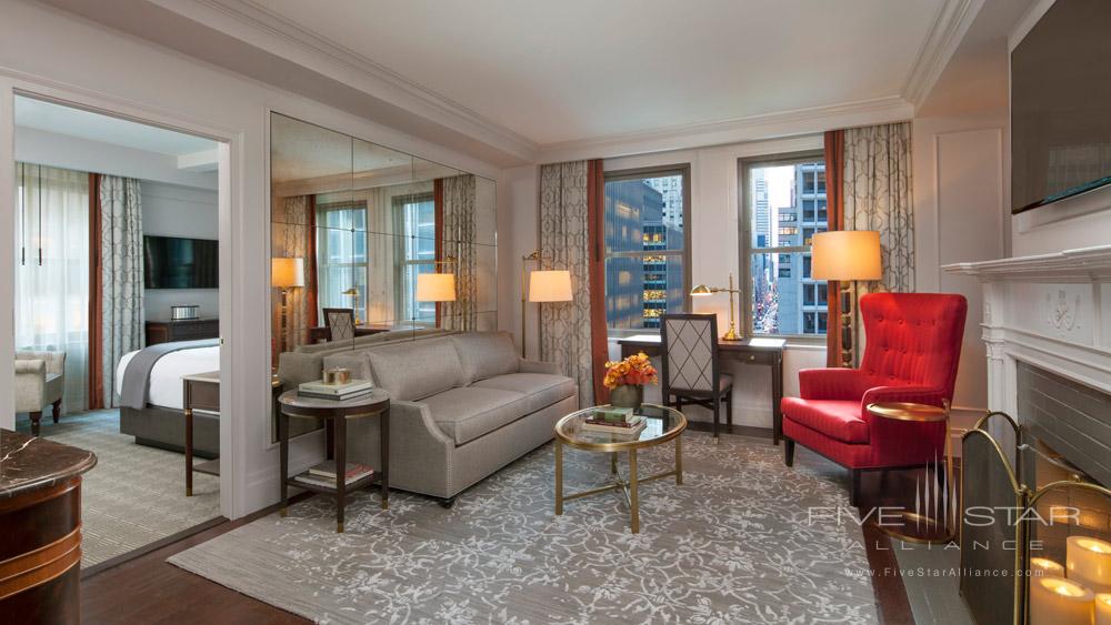 Suite with city views at InterContinental The Barclay New York, NY