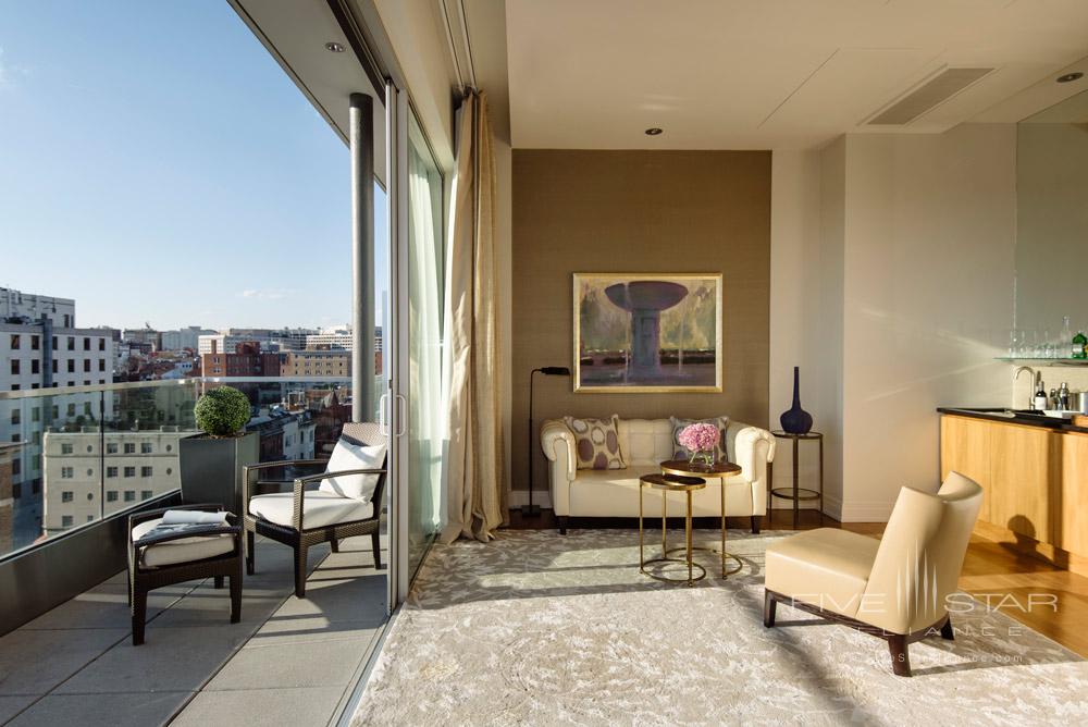 Level Nine Luxury Suite Terrace at The Dupont Circle Hotel, Washington, DC