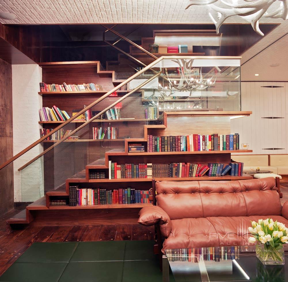 Library at Gild Hall A Thompson Hotel, New York