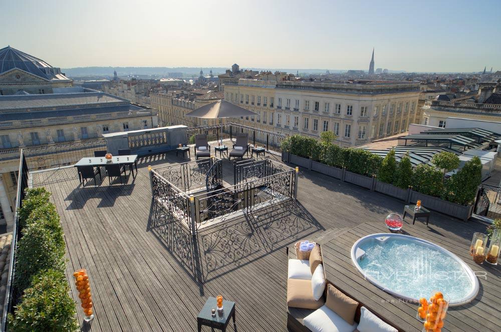 Royal Suite Terrace at InterContinental Bordeaux, France