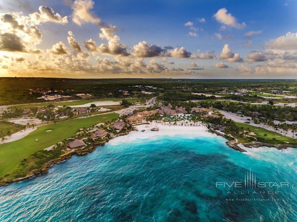 Drone view of Eden Roc at Cap Cana