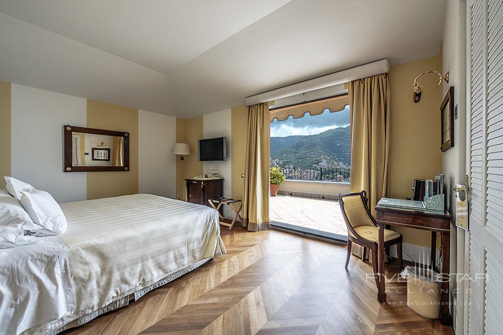 Guest room at the Excelsior Palace Hotel Rapallo