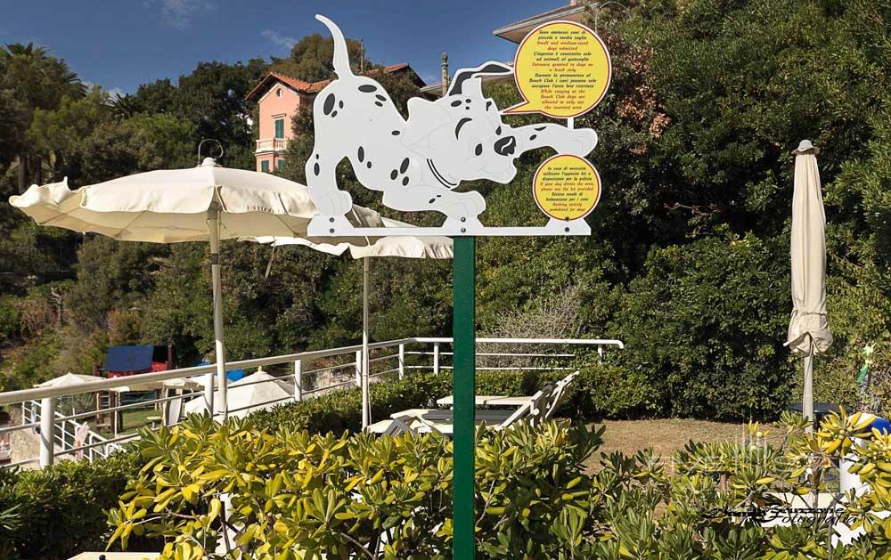 Pet-Friendly Beach Club at the Excelsior Palace Hotel Rapallo