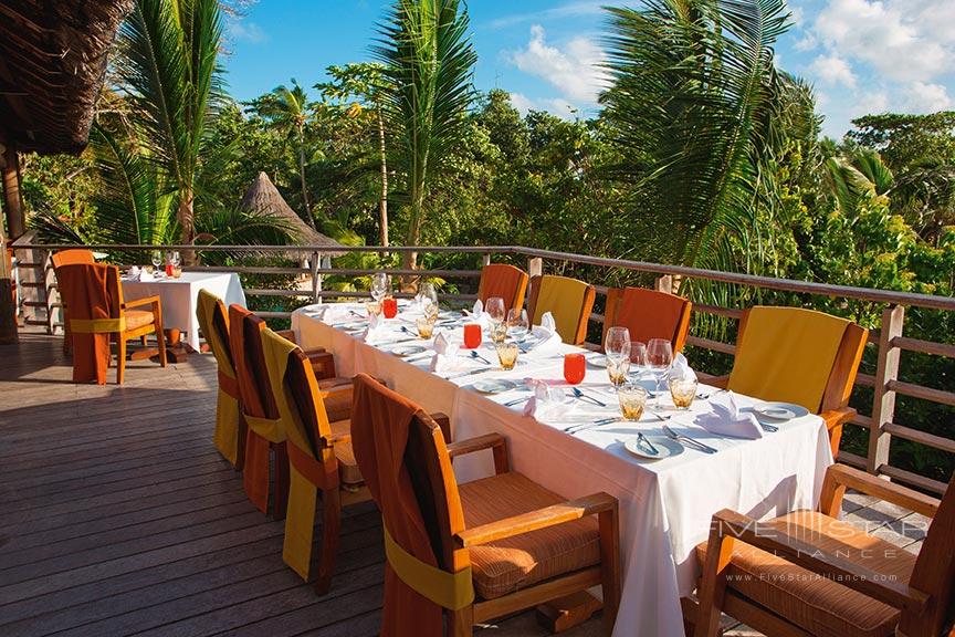 Legends Restaurant at Constance Lemuria Seychelles