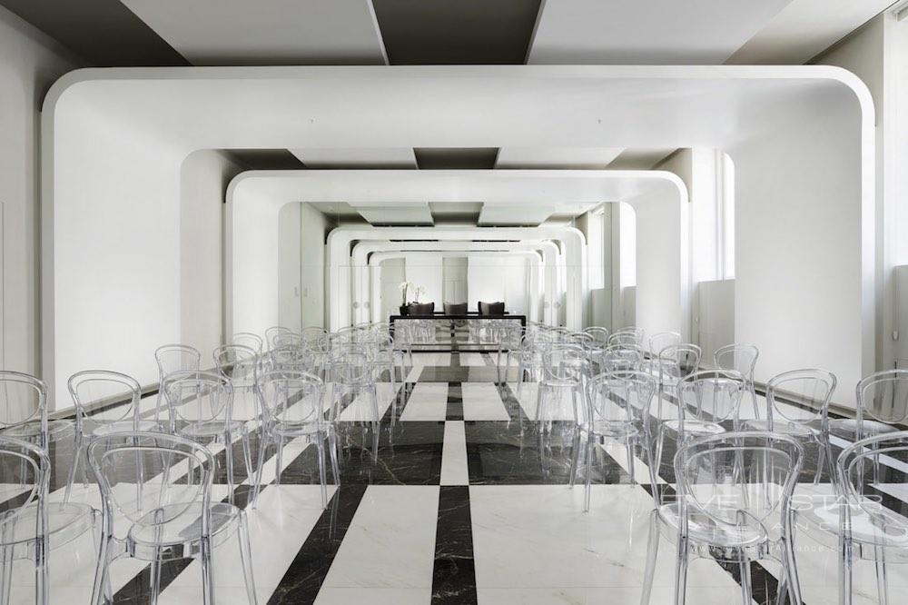Conference and event space at the Palazzo Montemartini in central Rome, Italy
