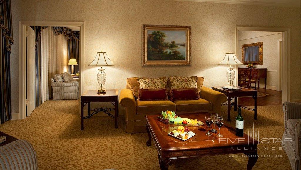 Presidential Suite at the Omni Shoreham Hotel