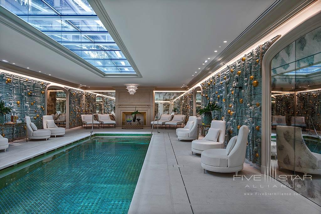 Indoor Pool at Hotel de Crillon, Paris, France