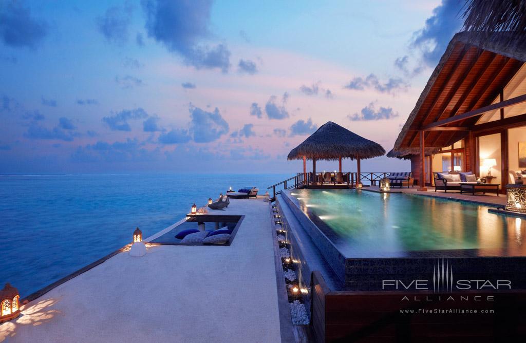 Rehendi Presidential Overwater Suite with Pool at Taj Exotica Resort and Spa
