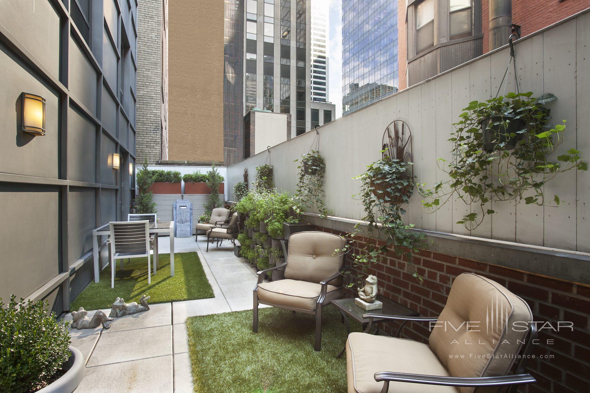 Garden Suite Private Terrace at The Chatwal New York City