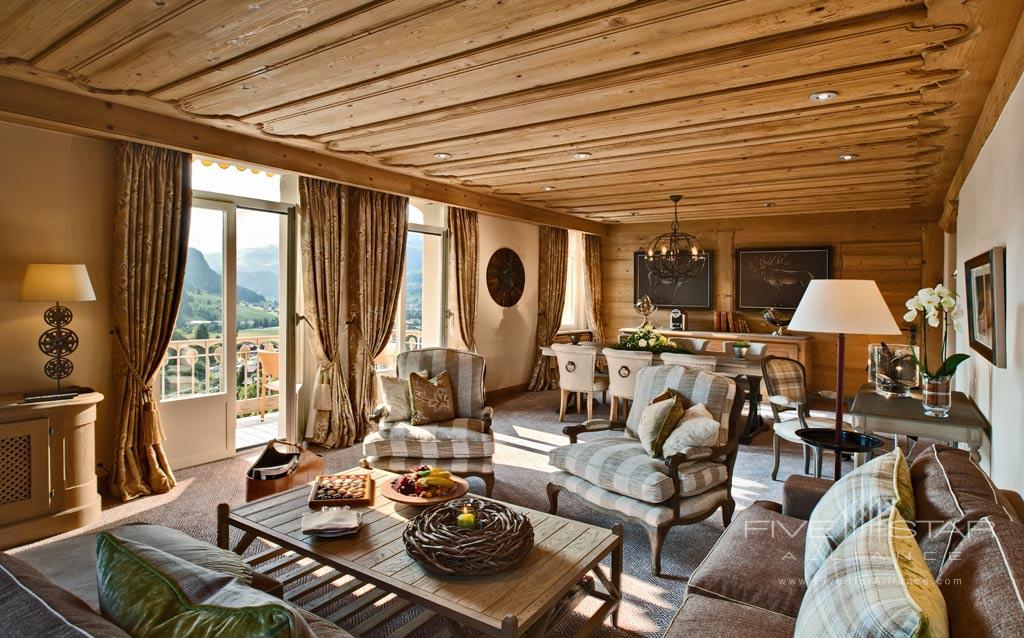Corner Suite at Gstaad Palace Hotel